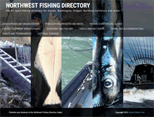 Tablet Screenshot of nwfishingdirectory.com